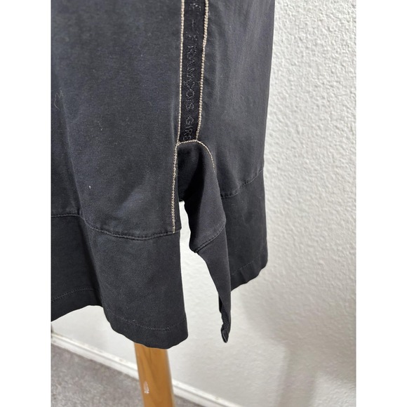 Vintage Marithe Francois Girbaud Dress Womens 7 Black Bodycon Tank Y2K 2000s - Picture 4 of 11